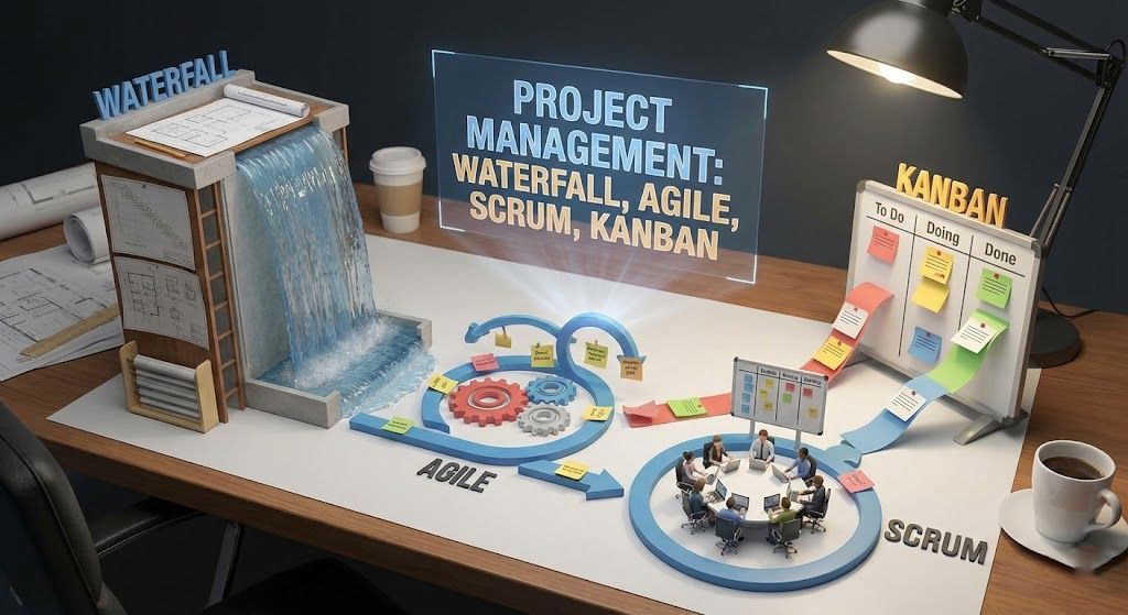 Proje Yönetimi Terimleri:Waterfall, Agile, Scrum, Kanban