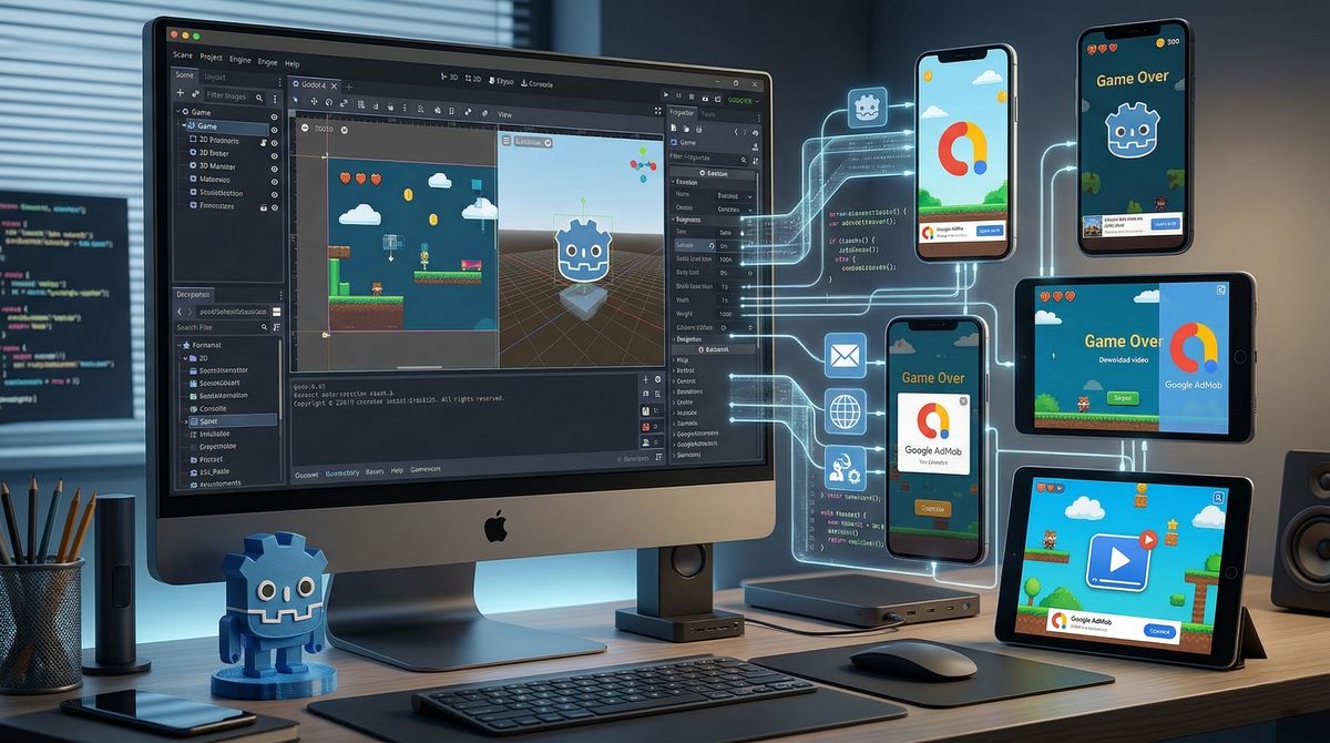Godot 4.5 ile AdMob Reklam Entegrasyonu: Kesin ve Çalışan Rehber