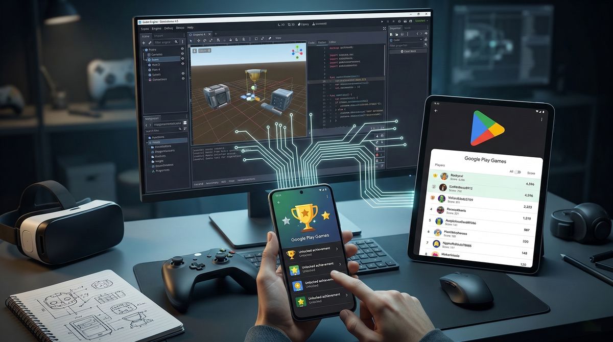 Godot 4.5 ile Google Play Games Entegrasyonu: Kesin ve Çalışan Rehber